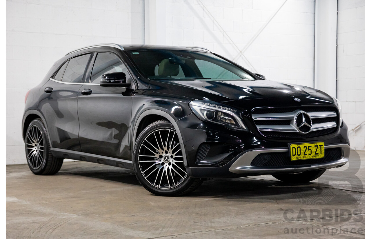 6/2015 Mercedes-Benz GLA 250 4Matic (AWD) X156 MY15 4d Wagon Night Black Turbo 2.0L