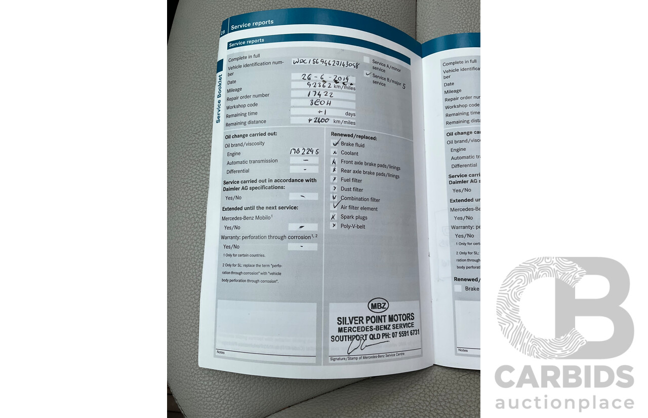 6/2015 Mercedes-Benz GLA 250 4Matic (AWD) X156 MY15 4d Wagon Night Black Turbo 2.0L