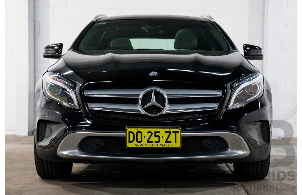 6/2015 Mercedes-Benz GLA 250 4Matic (AWD) X156 MY15 4d Wagon Night Black Turbo 2.0L