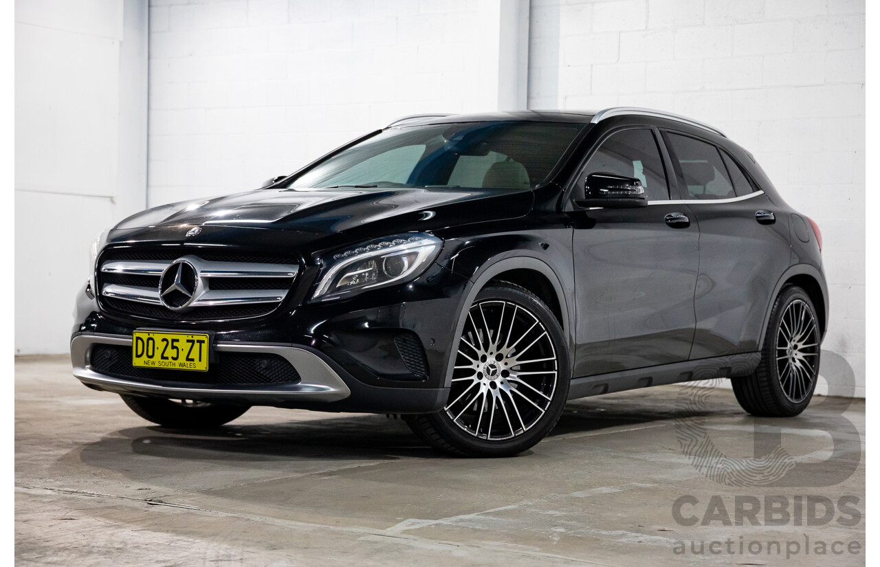 6/2015 Mercedes-Benz GLA 250 4Matic (AWD) X156 MY15 4d Wagon Night Black Turbo 2.0L