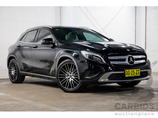 6/2015 Mercedes-Benz GLA 250 4Matic (AWD) X156 MY15 4d Wagon Night Black Turbo 2.0L