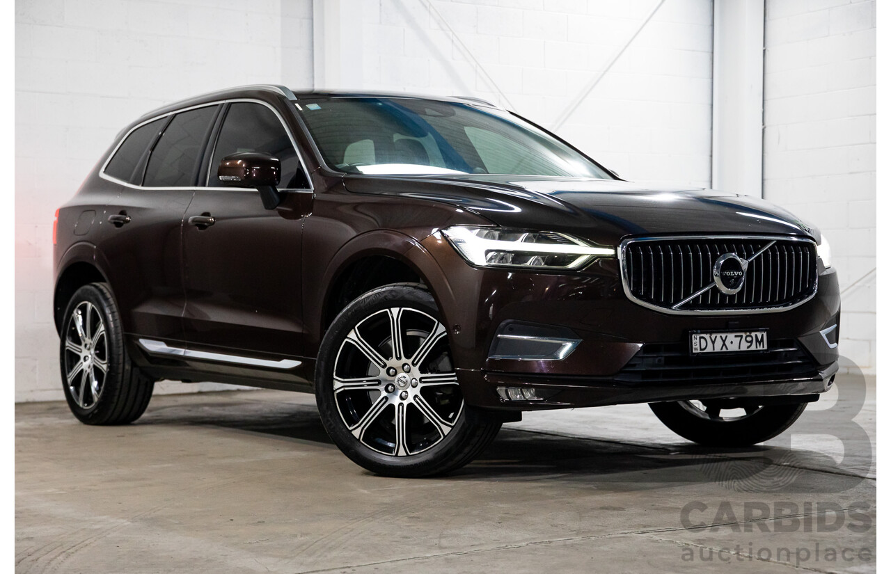 06/2018 Volvo XC60 D4 Inscription (AWD) AWD 246 MY19 4d Wagon Maple Brown Metallic Turbo Diesel 2.0L