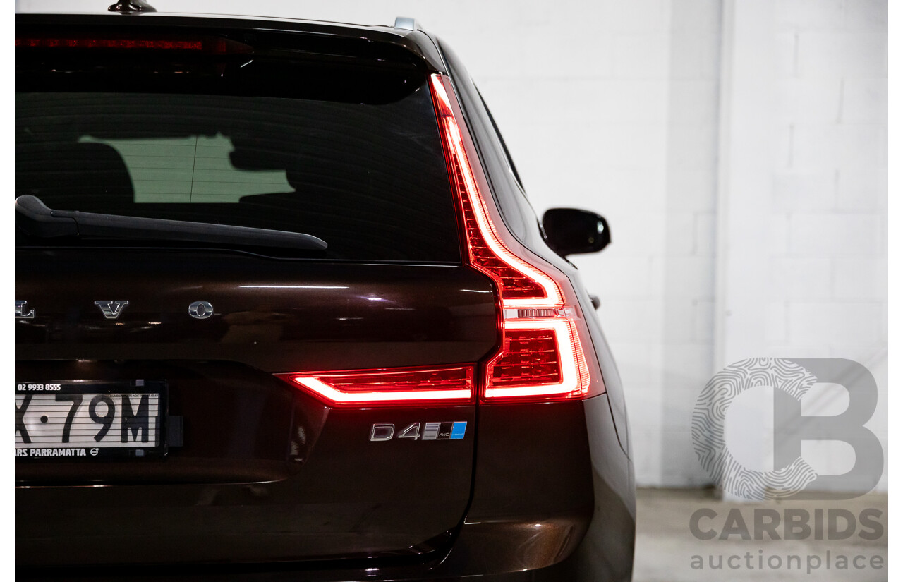 06/2018 Volvo XC60 D4 Inscription (AWD) AWD 246 MY19 4d Wagon Maple Brown Metallic Turbo Diesel 2.0L