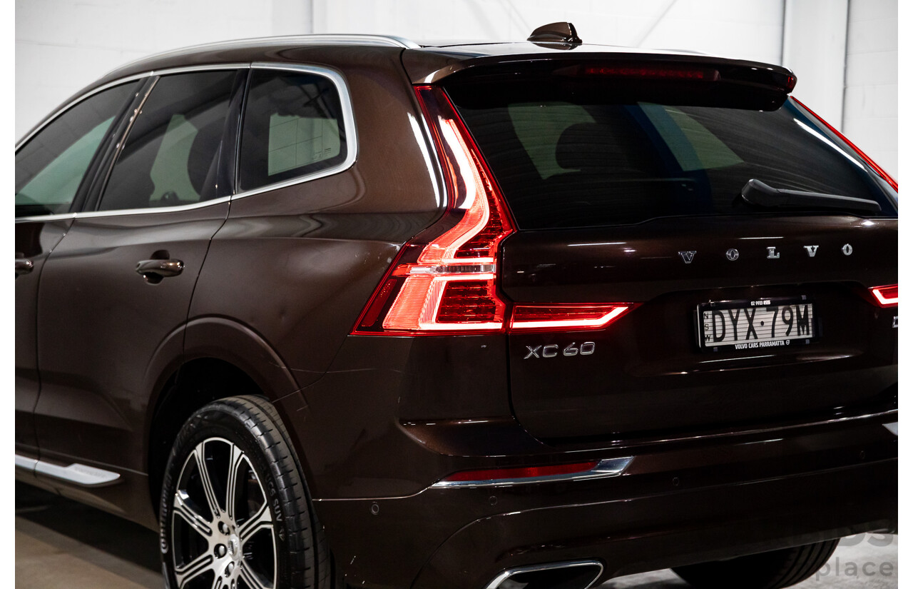 06/2018 Volvo XC60 D4 Inscription (AWD) AWD 246 MY19 4d Wagon Maple Brown Metallic Turbo Diesel 2.0L