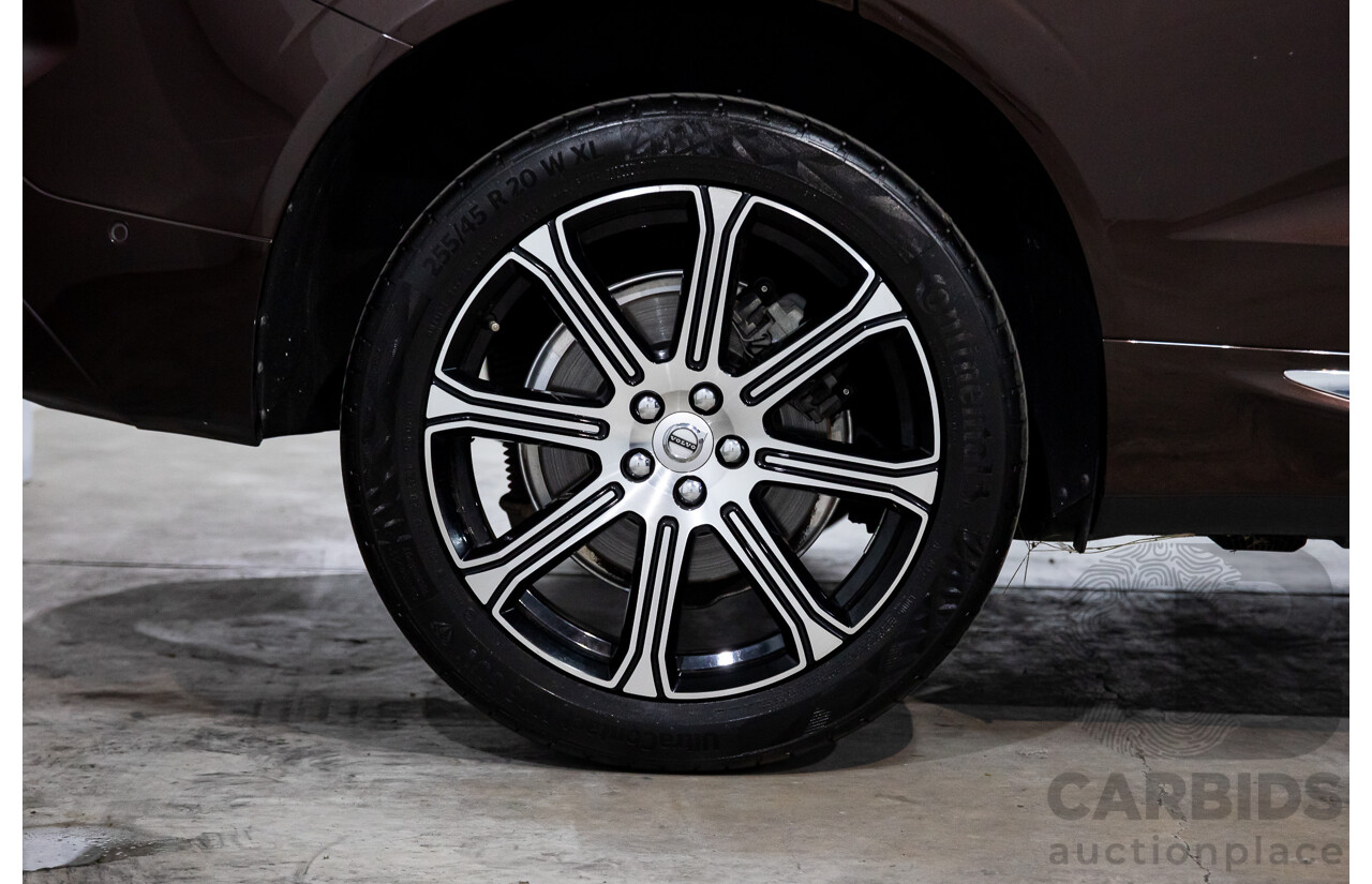 06/2018 Volvo XC60 D4 Inscription (AWD) AWD 246 MY19 4d Wagon Maple Brown Metallic Turbo Diesel 2.0L