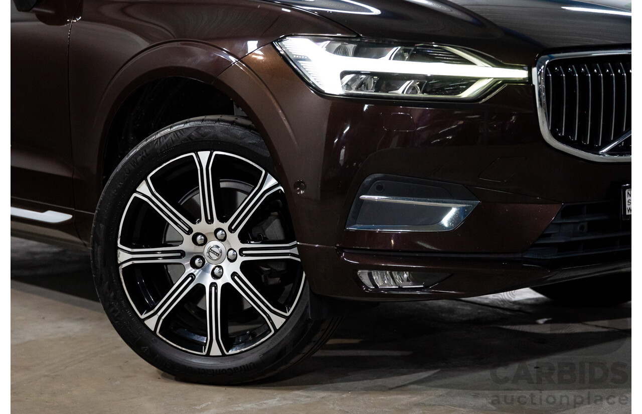 06/2018 Volvo XC60 D4 Inscription (AWD) AWD 246 MY19 4d Wagon Maple Brown Metallic Turbo Diesel 2.0L