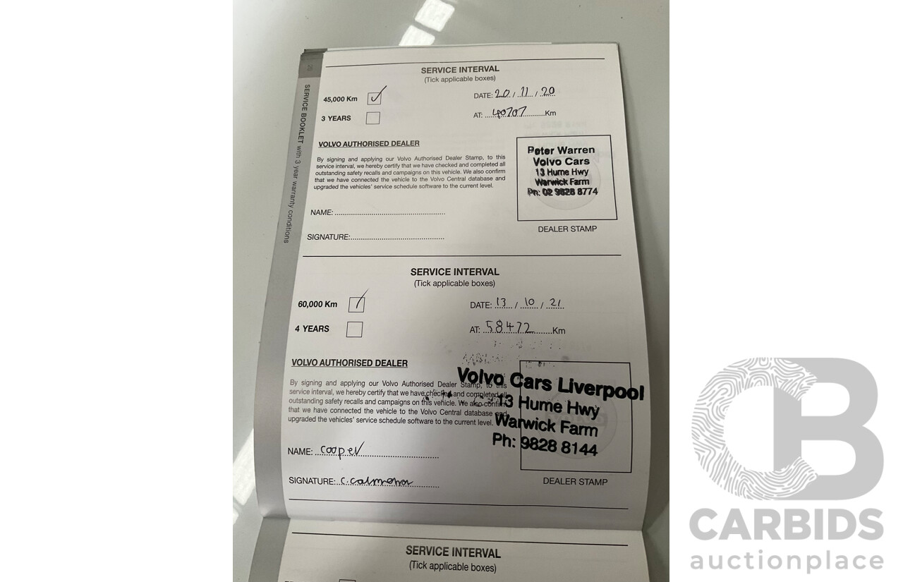 06/2018 Volvo XC60 D4 Inscription (AWD) AWD 246 MY19 4d Wagon Maple Brown Metallic Turbo Diesel 2.0L