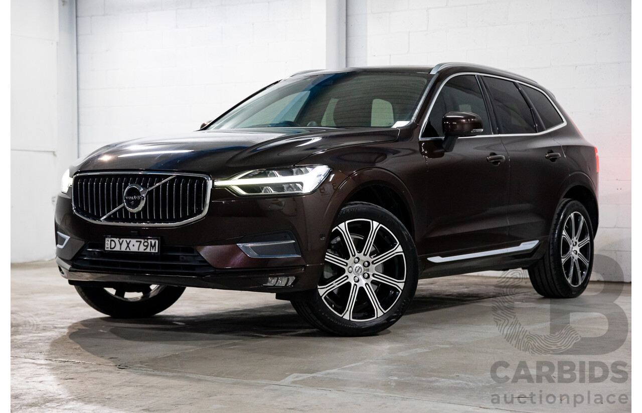 06/2018 Volvo XC60 D4 Inscription (AWD) AWD 246 MY19 4d Wagon Maple Brown Metallic Turbo Diesel 2.0L