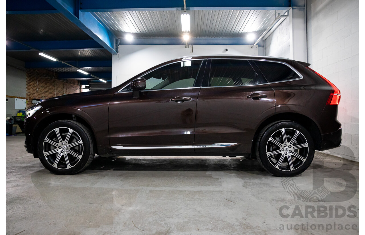 06/2018 Volvo XC60 D4 Inscription (AWD) AWD 246 MY19 4d Wagon Maple Brown Metallic Turbo Diesel 2.0L