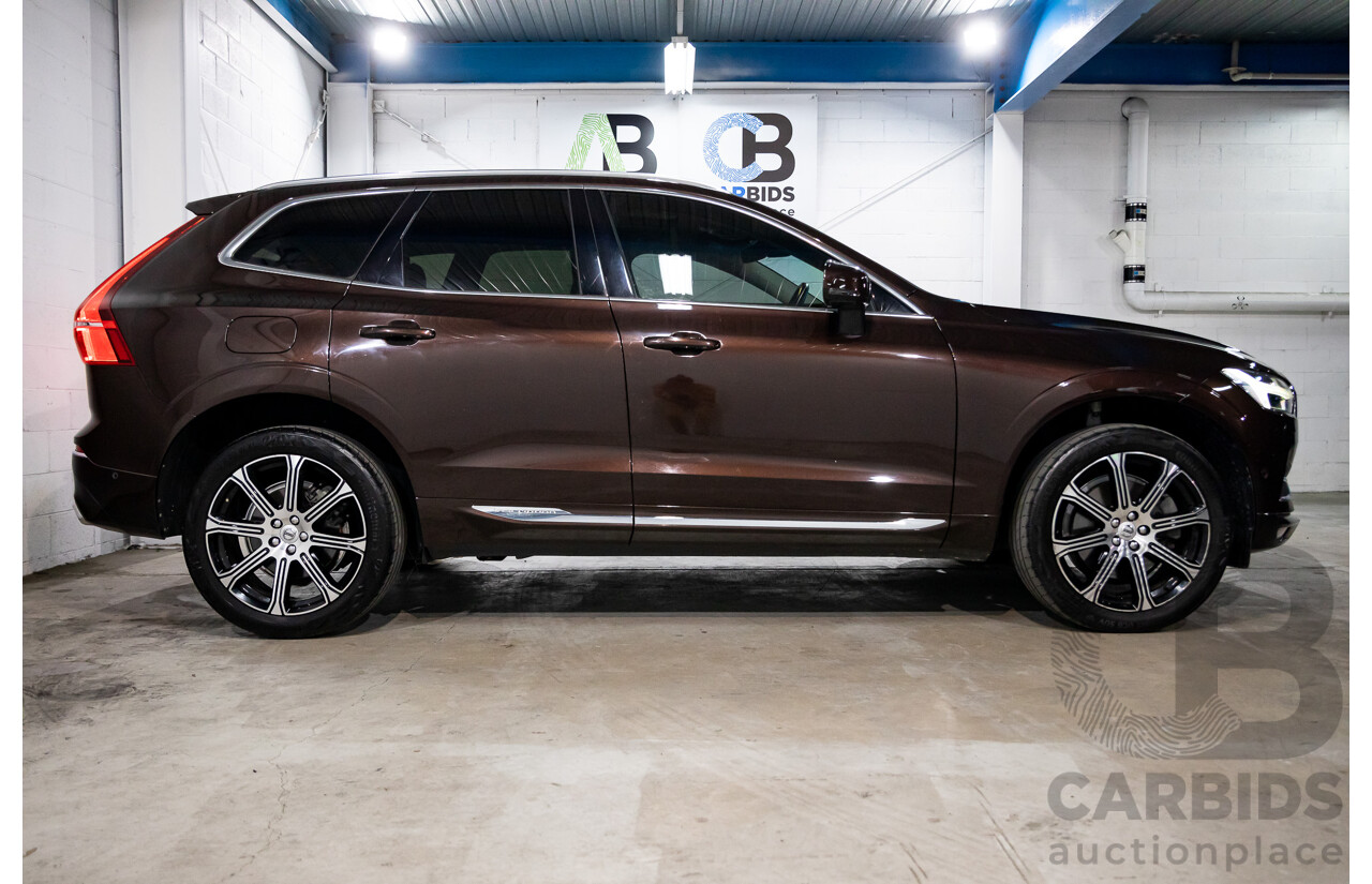 06/2018 Volvo XC60 D4 Inscription (AWD) AWD 246 MY19 4d Wagon Maple Brown Metallic Turbo Diesel 2.0L