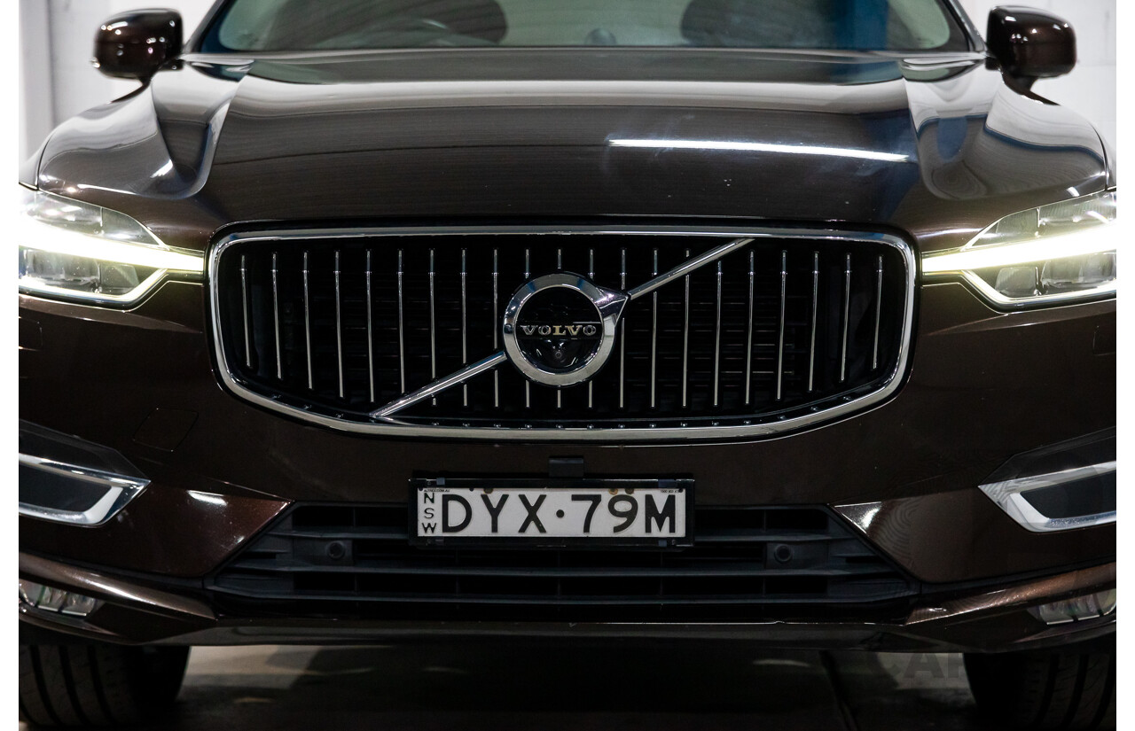 06/2018 Volvo XC60 D4 Inscription (AWD) AWD 246 MY19 4d Wagon Maple Brown Metallic Turbo Diesel 2.0L