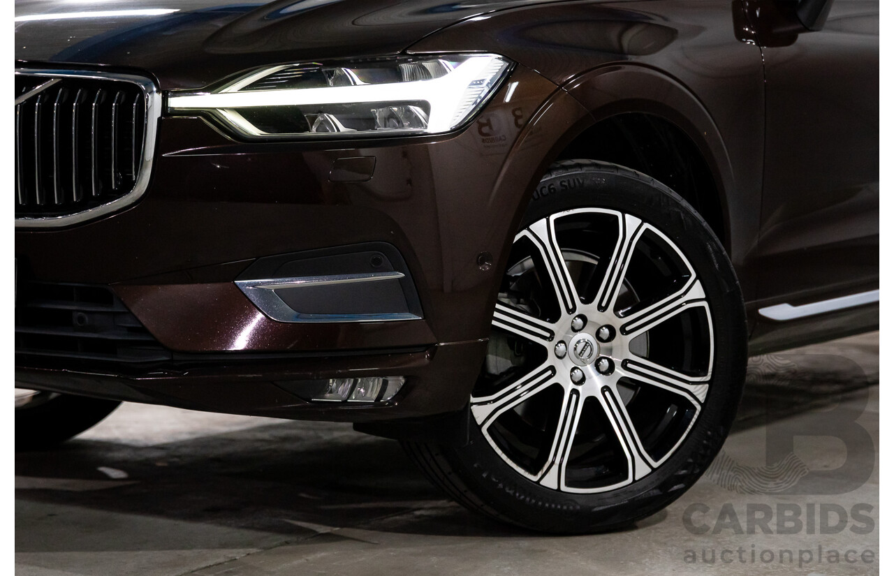 06/2018 Volvo XC60 D4 Inscription (AWD) AWD 246 MY19 4d Wagon Maple Brown Metallic Turbo Diesel 2.0L
