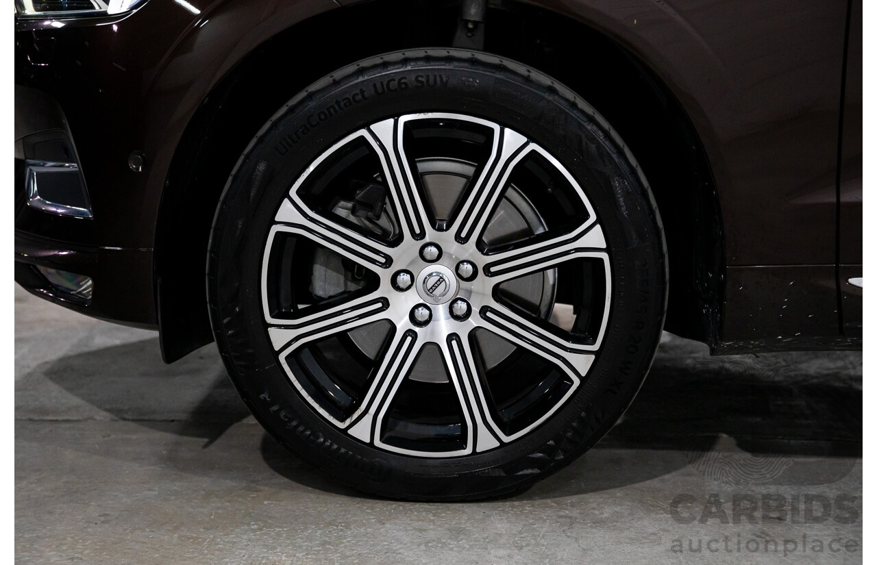 06/2018 Volvo XC60 D4 Inscription (AWD) AWD 246 MY19 4d Wagon Maple Brown Metallic Turbo Diesel 2.0L