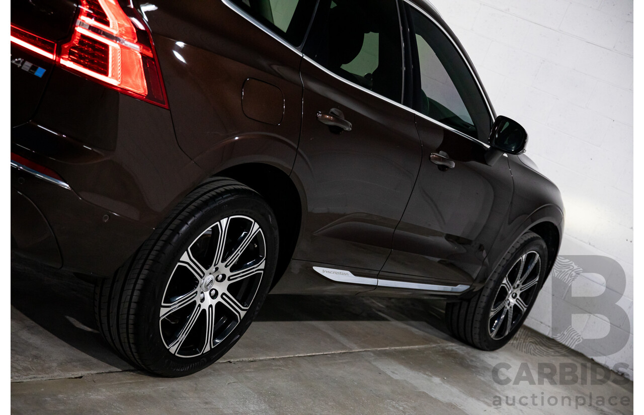 06/2018 Volvo XC60 D4 Inscription (AWD) AWD 246 MY19 4d Wagon Maple Brown Metallic Turbo Diesel 2.0L