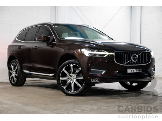 06/2018 Volvo XC60 D4 Inscription (AWD) AWD 246 MY19 4d Wagon Maple Brown Metallic Turbo Diesel 2.0L