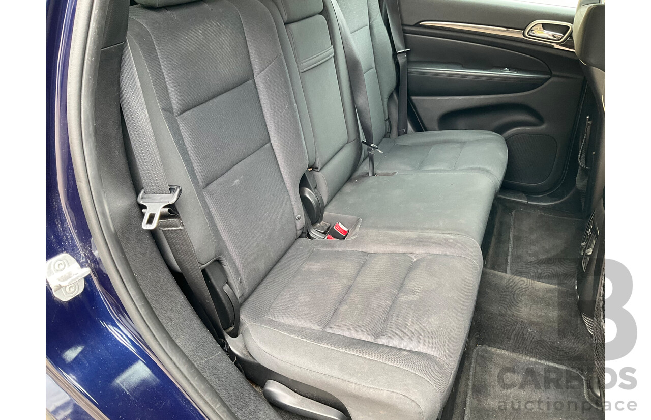 6/2012 Jeep Grand Cherokee Laredo (4x4) WK MY12 4d Wagon True Blue Pearl V6 3.6L