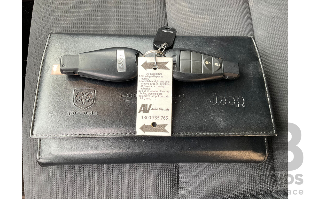 6/2012 Jeep Grand Cherokee Laredo (4x4) WK MY12 4d Wagon True Blue Pearl V6 3.6L