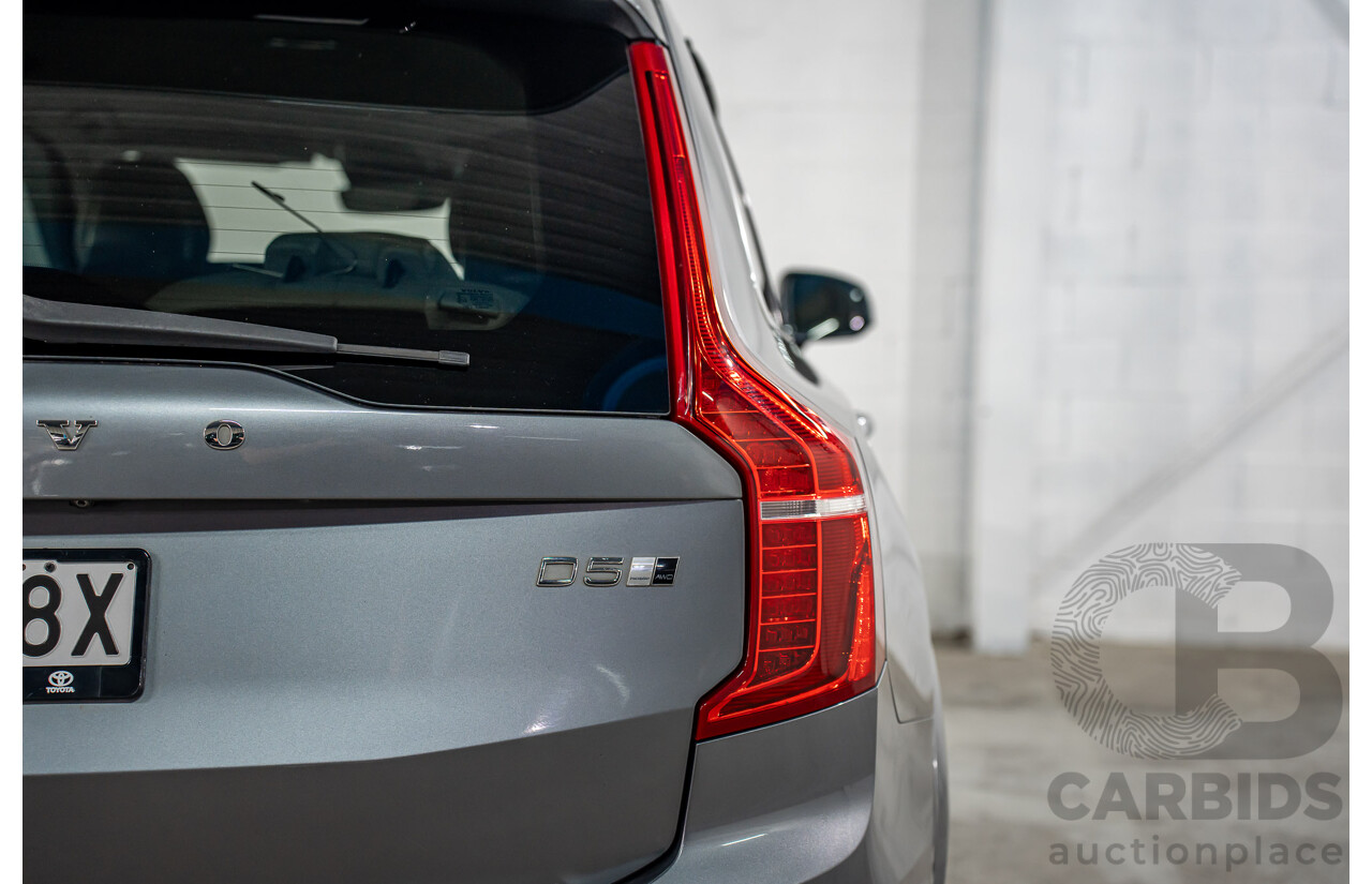 7/2015 Volvo Xc90 D5 2.0 Inscription 256 MY16 4d Wagon Osmium Grey Metallic Twin Turbo Diesel 2.0L - 7 Seater