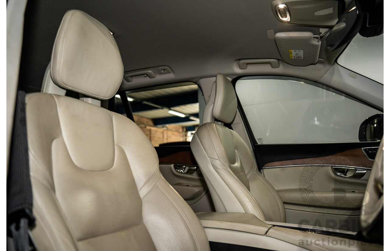 7/2015 Volvo Xc90 D5 2.0 Inscription 256 MY16 4d Wagon Osmium Grey Metallic Twin Turbo Diesel 2.0L - 7 Seater