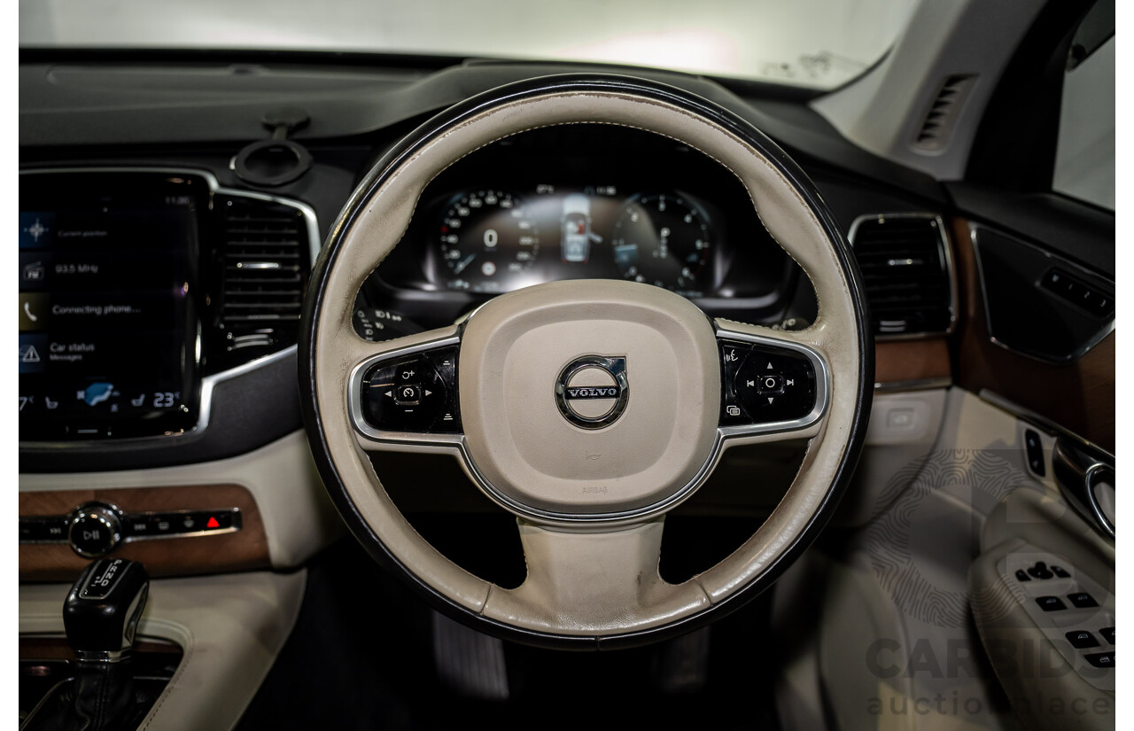 7/2015 Volvo Xc90 D5 2.0 Inscription 256 MY16 4d Wagon Osmium Grey Metallic Twin Turbo Diesel 2.0L - 7 Seater