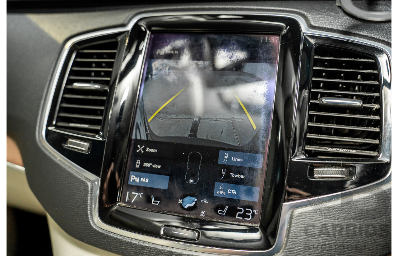 7/2015 Volvo Xc90 D5 2.0 Inscription 256 MY16 4d Wagon Osmium Grey Metallic Twin Turbo Diesel 2.0L - 7 Seater