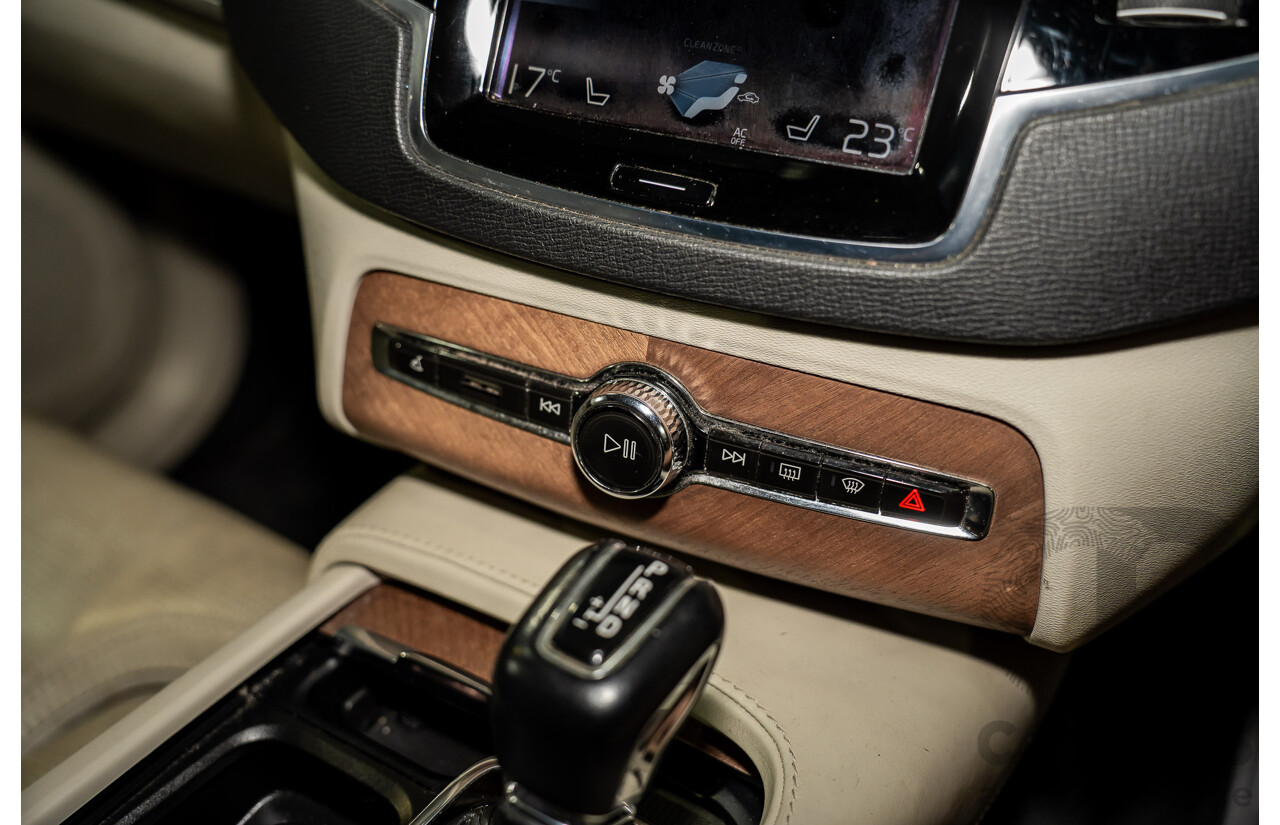 7/2015 Volvo Xc90 D5 2.0 Inscription 256 MY16 4d Wagon Osmium Grey Metallic Twin Turbo Diesel 2.0L - 7 Seater