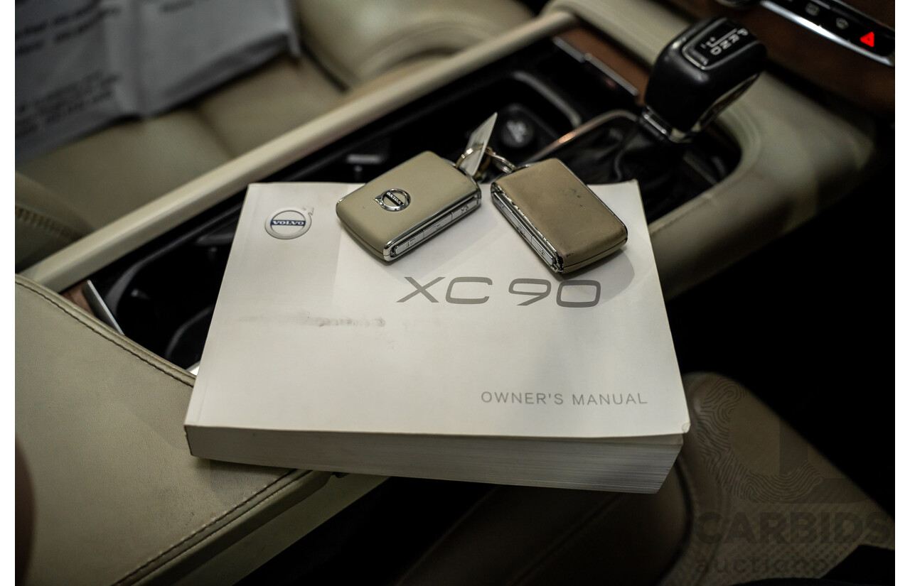 7/2015 Volvo Xc90 D5 2.0 Inscription 256 MY16 4d Wagon Osmium Grey Metallic Twin Turbo Diesel 2.0L - 7 Seater