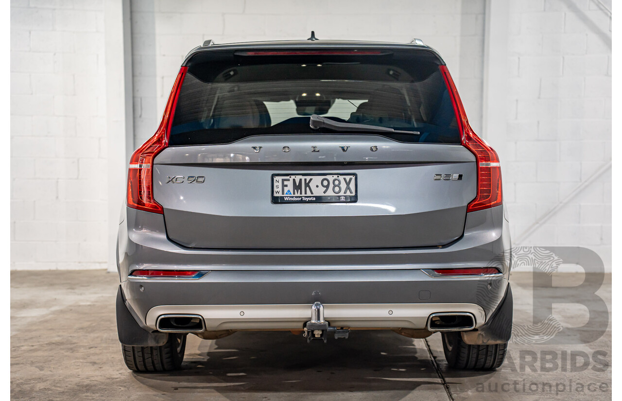 7/2015 Volvo Xc90 D5 2.0 Inscription 256 MY16 4d Wagon Osmium Grey Metallic Twin Turbo Diesel 2.0L - 7 Seater