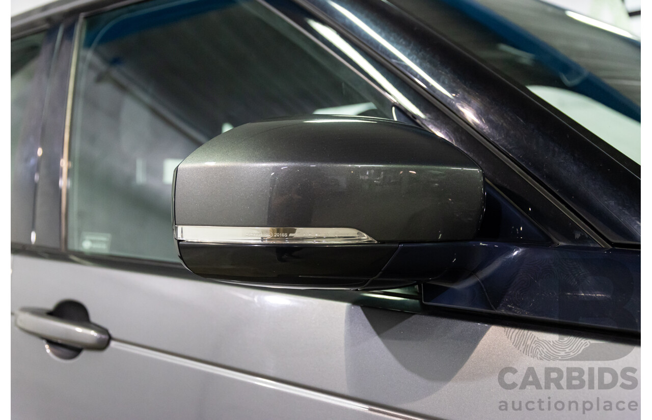 11/2017 Land Rover Discovery SD4 SE (177kW 4WD) MY17 4d Wagon Corris Grey Metallic Turbo Diesel 2.0L