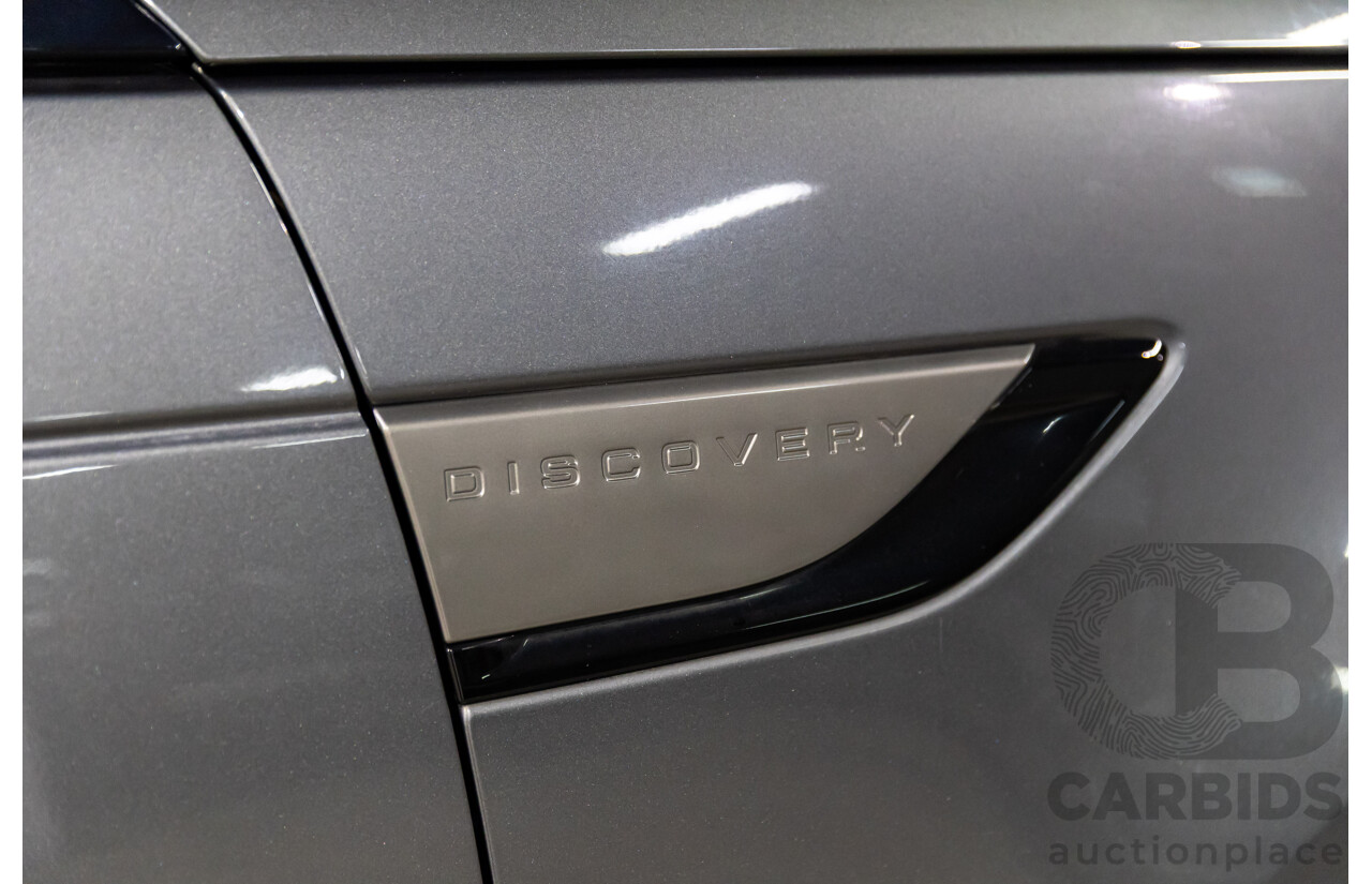 11/2017 Land Rover Discovery SD4 SE (177kW 4WD) MY17 4d Wagon Corris Grey Metallic Turbo Diesel 2.0L