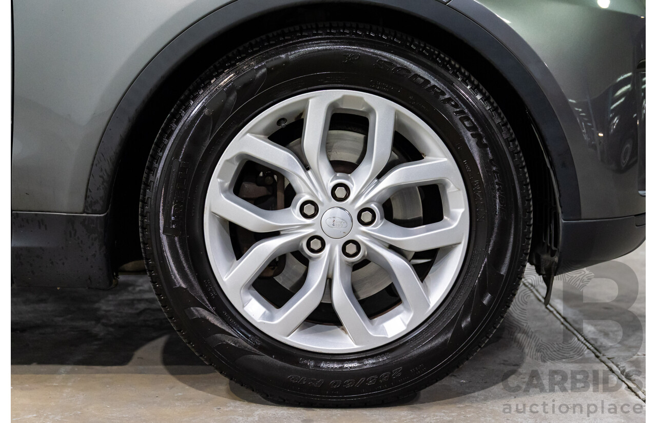 11/2017 Land Rover Discovery SD4 SE (177kW 4WD) MY17 4d Wagon Corris Grey Metallic Turbo Diesel 2.0L