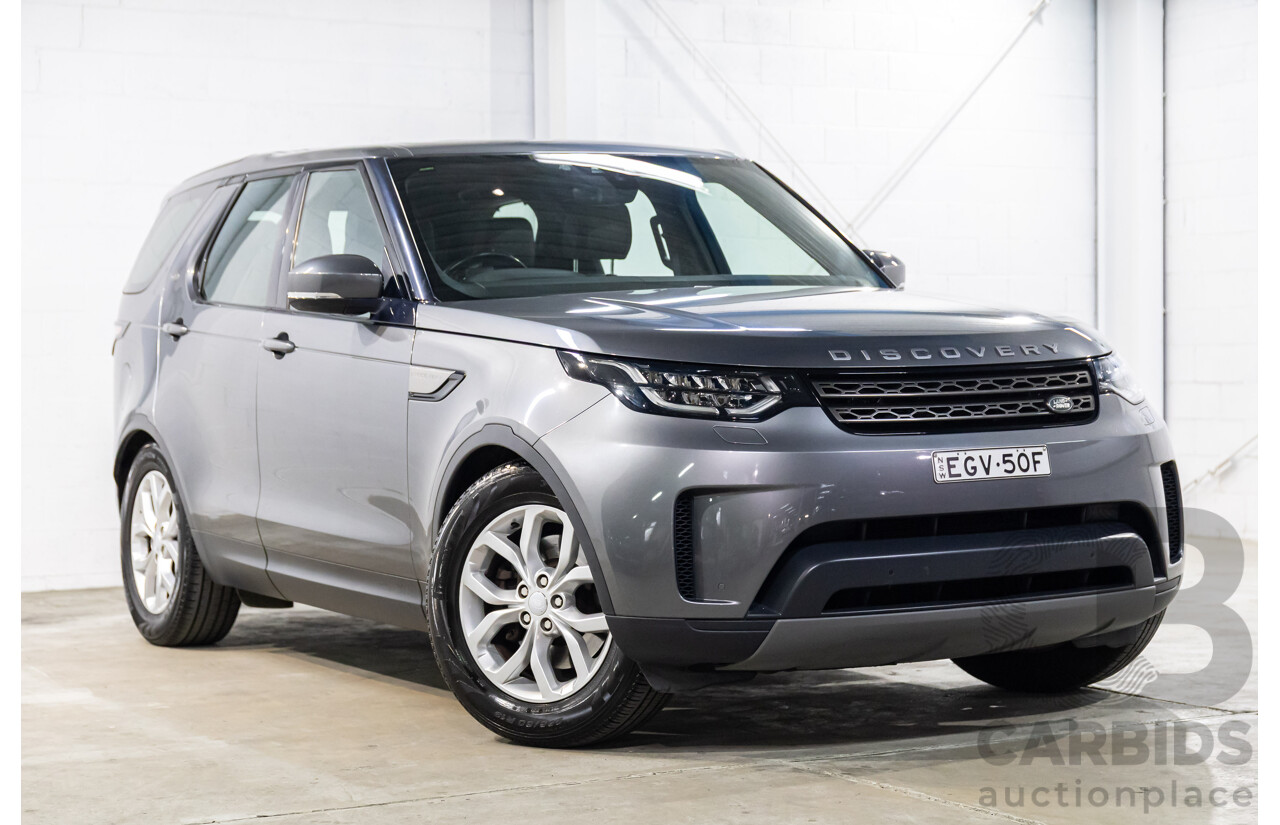 11/2017 Land Rover Discovery SD4 SE (177kW 4WD) MY17 4d Wagon Corris Grey Metallic Turbo Diesel 2.0L