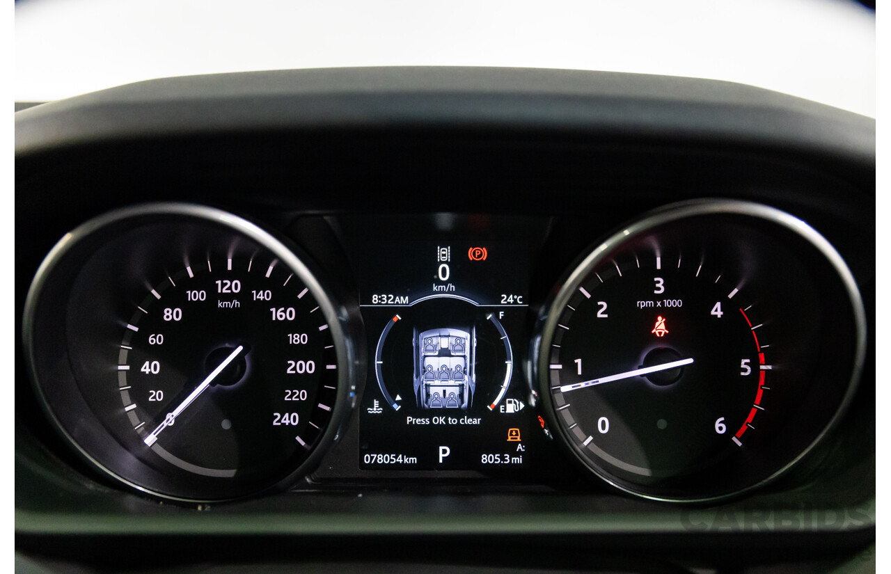 11/2017 Land Rover Discovery SD4 SE (177kW 4WD) MY17 4d Wagon Corris Grey Metallic Turbo Diesel 2.0L