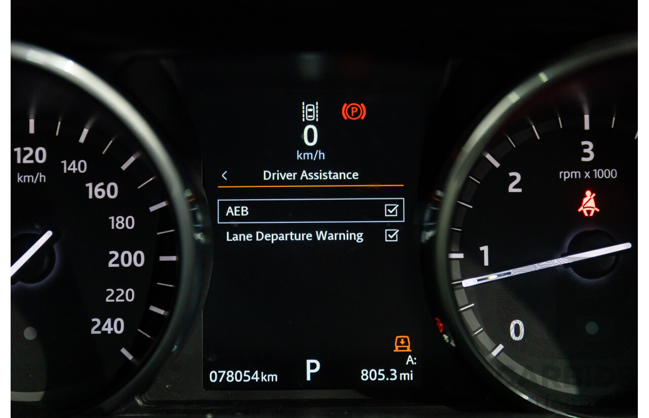 11/2017 Land Rover Discovery SD4 SE (177kW 4WD) MY17 4d Wagon Corris Grey Metallic Turbo Diesel 2.0L