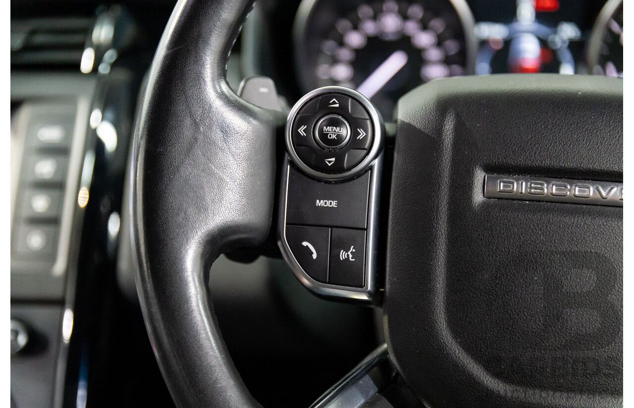 11/2017 Land Rover Discovery SD4 SE (177kW 4WD) MY17 4d Wagon Corris Grey Metallic Turbo Diesel 2.0L