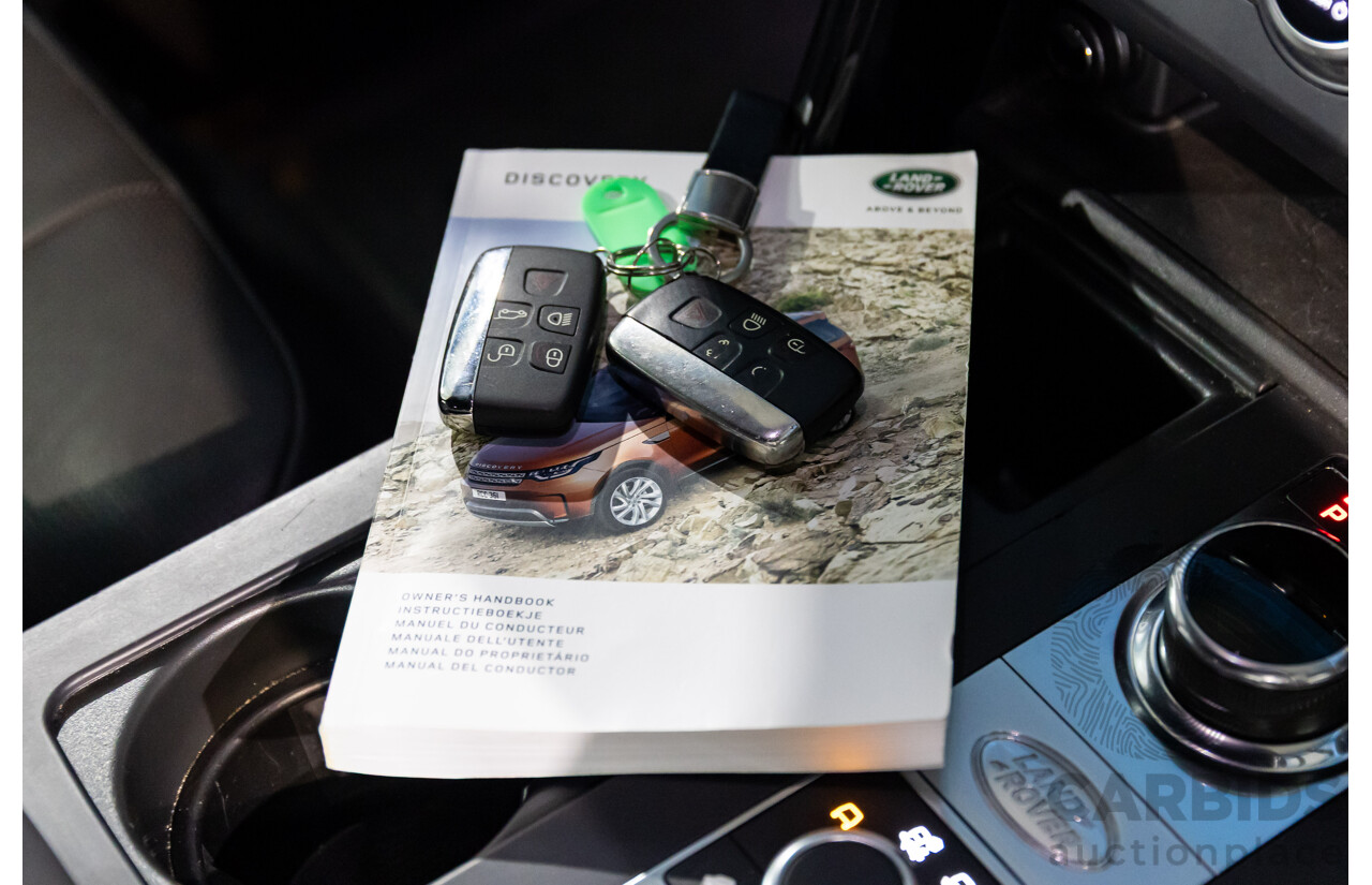 11/2017 Land Rover Discovery SD4 SE (177kW 4WD) MY17 4d Wagon Corris Grey Metallic Turbo Diesel 2.0L