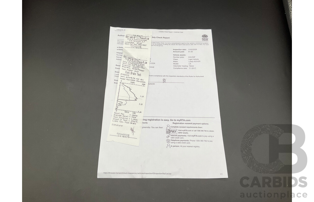 11/2017 Land Rover Discovery SD4 SE (177kW 4WD) MY17 4d Wagon Corris Grey Metallic Turbo Diesel 2.0L