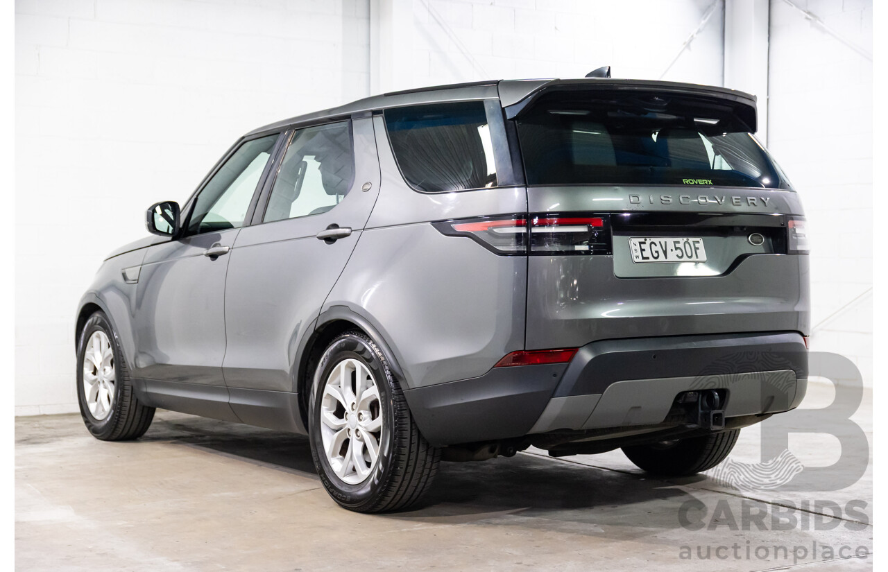 11/2017 Land Rover Discovery SD4 SE (177kW 4WD) MY17 4d Wagon Corris Grey Metallic Turbo Diesel 2.0L