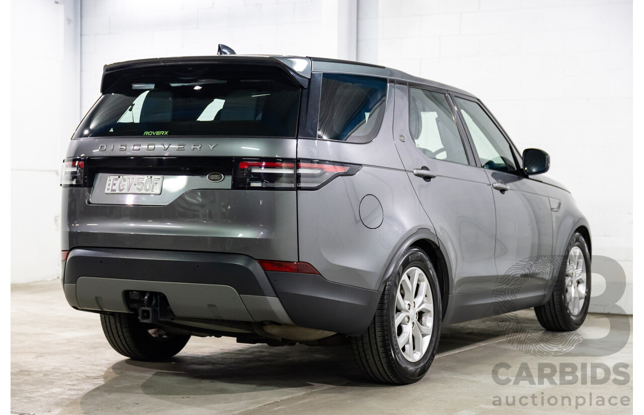 11/2017 Land Rover Discovery SD4 SE (177kW 4WD) MY17 4d Wagon Corris Grey Metallic Turbo Diesel 2.0L