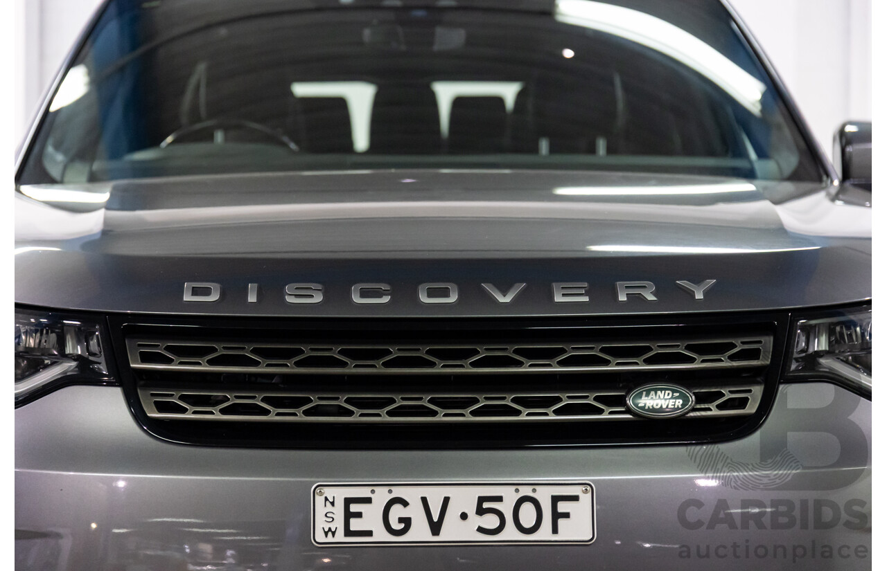 11/2017 Land Rover Discovery SD4 SE (177kW 4WD) MY17 4d Wagon Corris Grey Metallic Turbo Diesel 2.0L