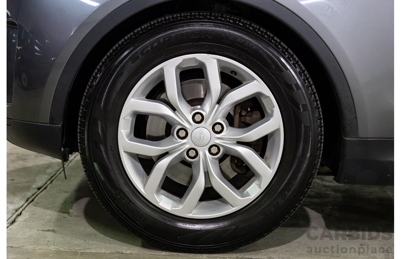 11/2017 Land Rover Discovery SD4 SE (177kW 4WD) MY17 4d Wagon Corris Grey Metallic Turbo Diesel 2.0L