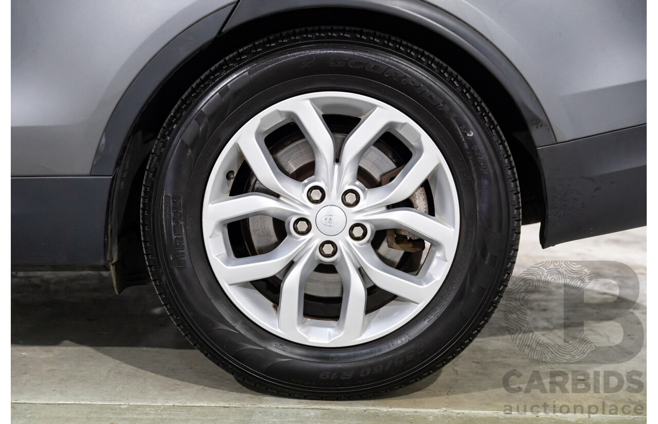 11/2017 Land Rover Discovery SD4 SE (177kW 4WD) MY17 4d Wagon Corris Grey Metallic Turbo Diesel 2.0L