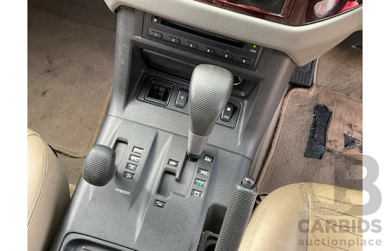 8/2000 Mitsubishi Pajero Exceed GLS LWB (4x4) NL 4d Wagon White 3.5L