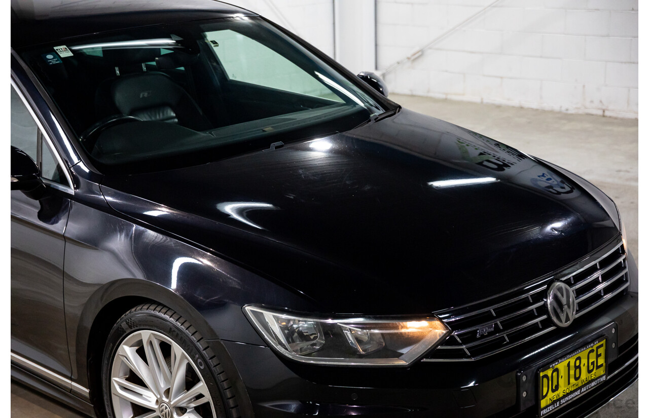 07/2016 Volkswagen Passat 132 TSI Comfortline (FWD) 3C MY16 4d Wagon Deep Black Pearl Turbo 1.8L