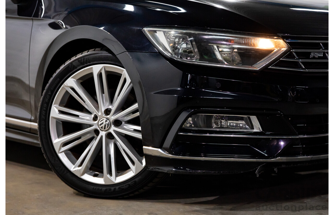 07/2016 Volkswagen Passat 132 TSI Comfortline (FWD) 3C MY16 4d Wagon Deep Black Pearl Turbo 1.8L