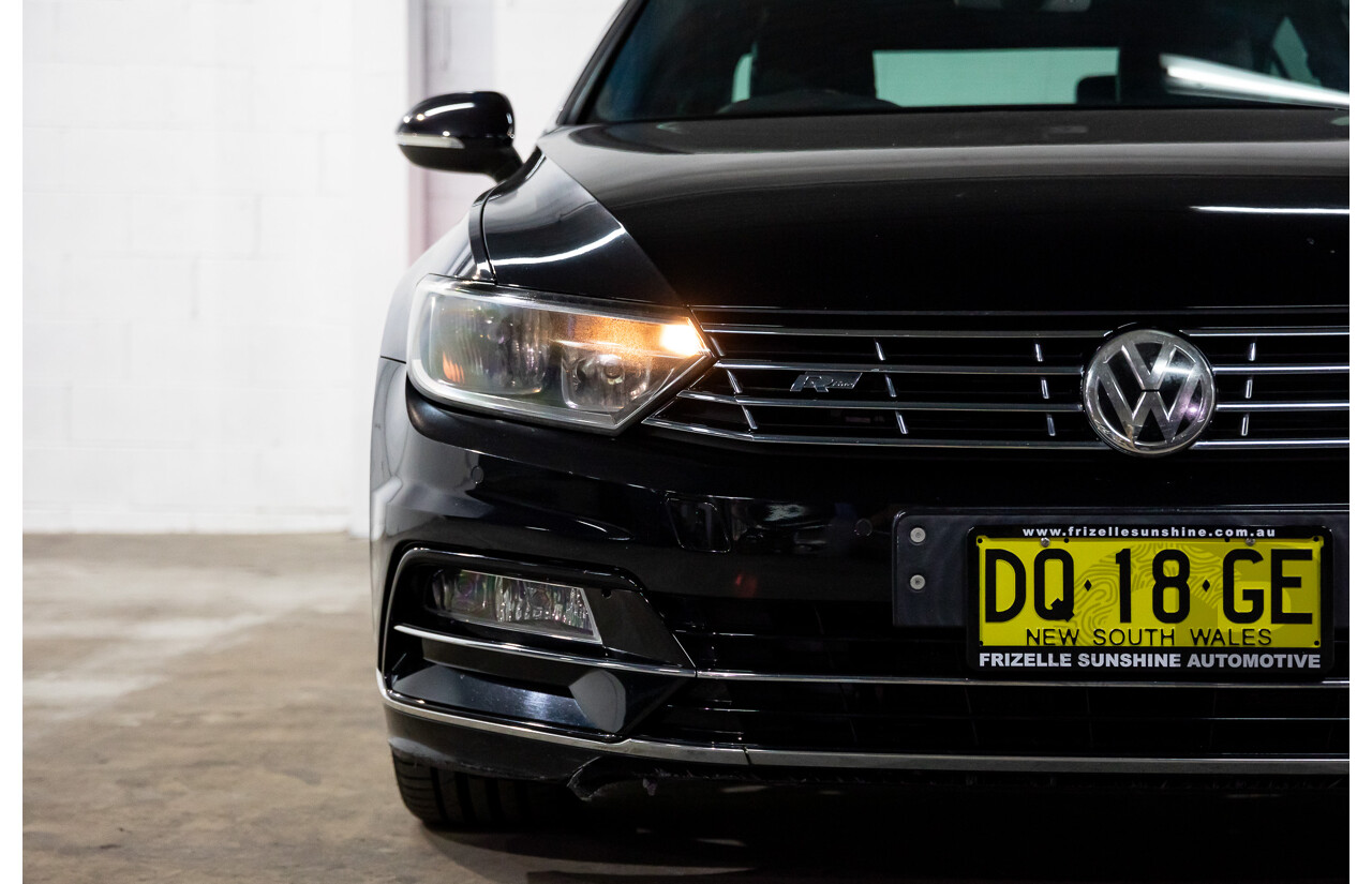 07/2016 Volkswagen Passat 132 TSI Comfortline (FWD) 3C MY16 4d Wagon Deep Black Pearl Turbo 1.8L