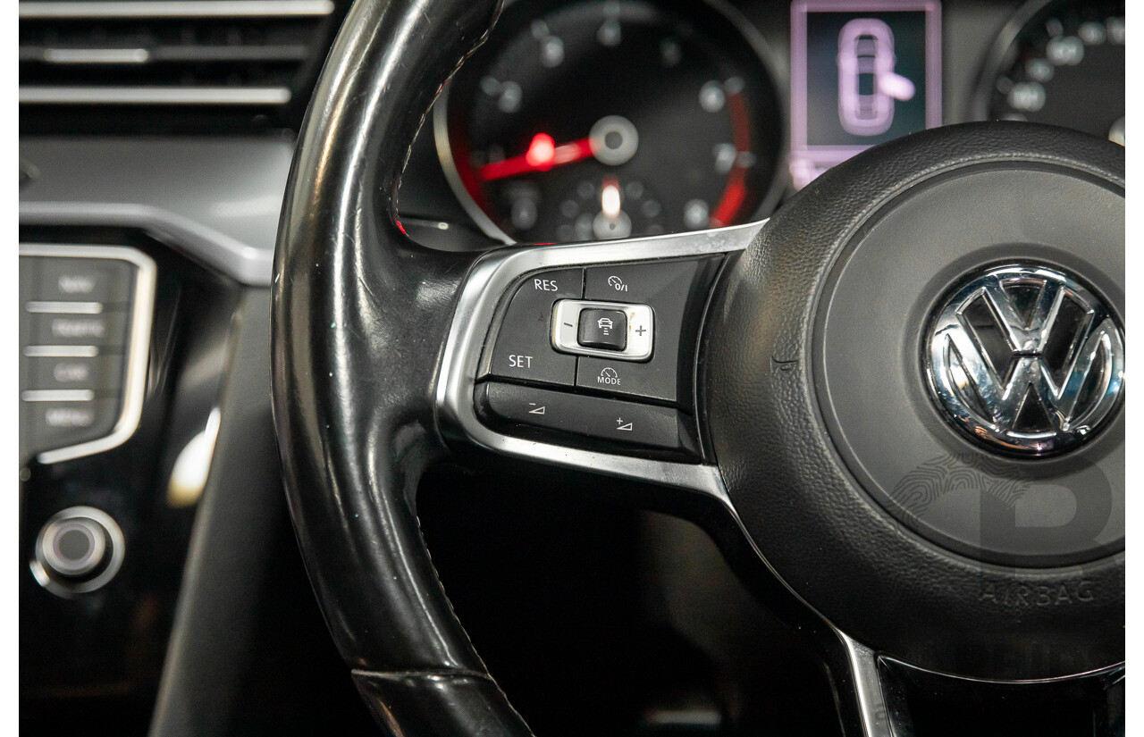 07/2016 Volkswagen Passat 132 TSI Comfortline (FWD) 3C MY16 4d Wagon Deep Black Pearl Turbo 1.8L