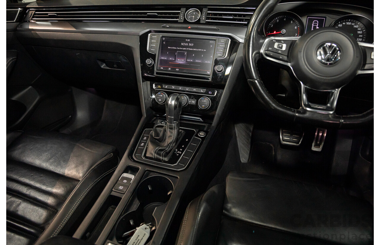 07/2016 Volkswagen Passat 132 TSI Comfortline (FWD) 3C MY16 4d Wagon Deep Black Pearl Turbo 1.8L