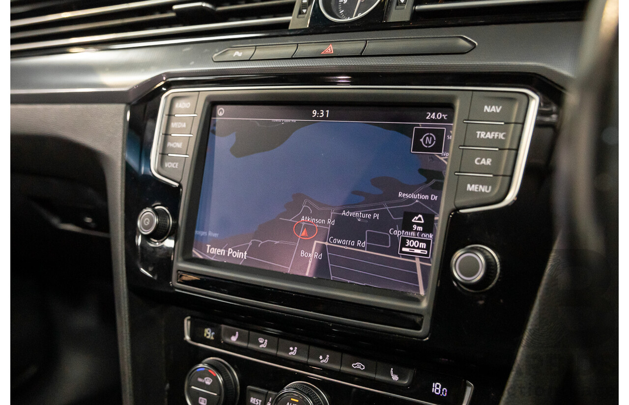 07/2016 Volkswagen Passat 132 TSI Comfortline (FWD) 3C MY16 4d Wagon Deep Black Pearl Turbo 1.8L