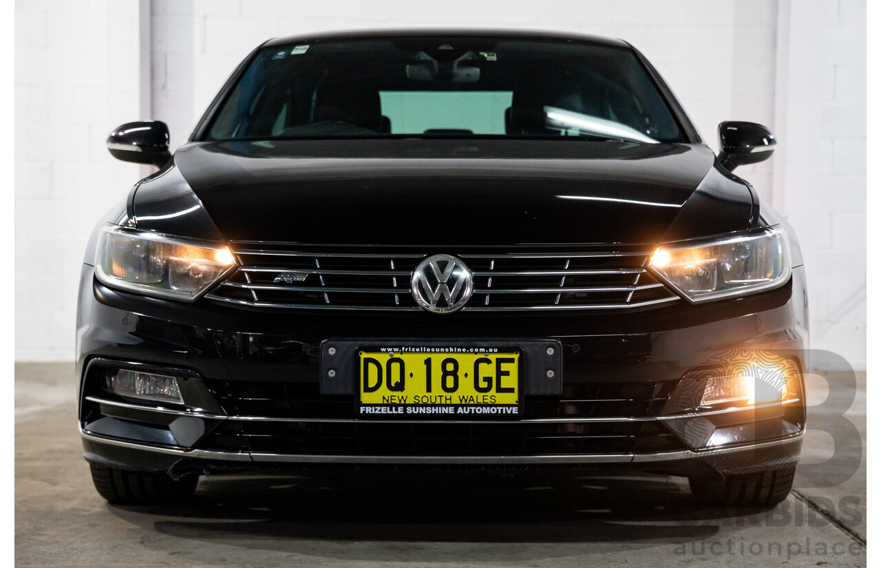 07/2016 Volkswagen Passat 132 TSI Comfortline (FWD) 3C MY16 4d Wagon Deep Black Pearl Turbo 1.8L